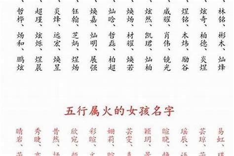 与火有关的名字|五行属火最吉利的男孩名字280个